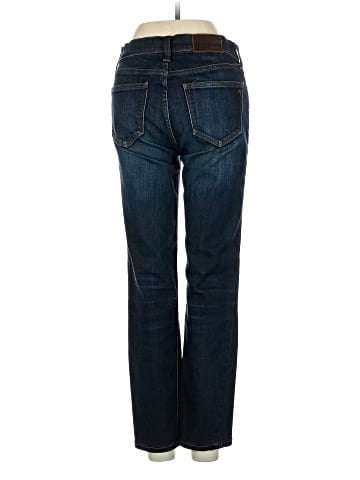 Madewell Alley Straight Jeans in Waterfall (view 2)