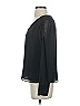 Vince Camuto 100% Polyester Black Long Sleeve Blouse Size XS - photo 5
