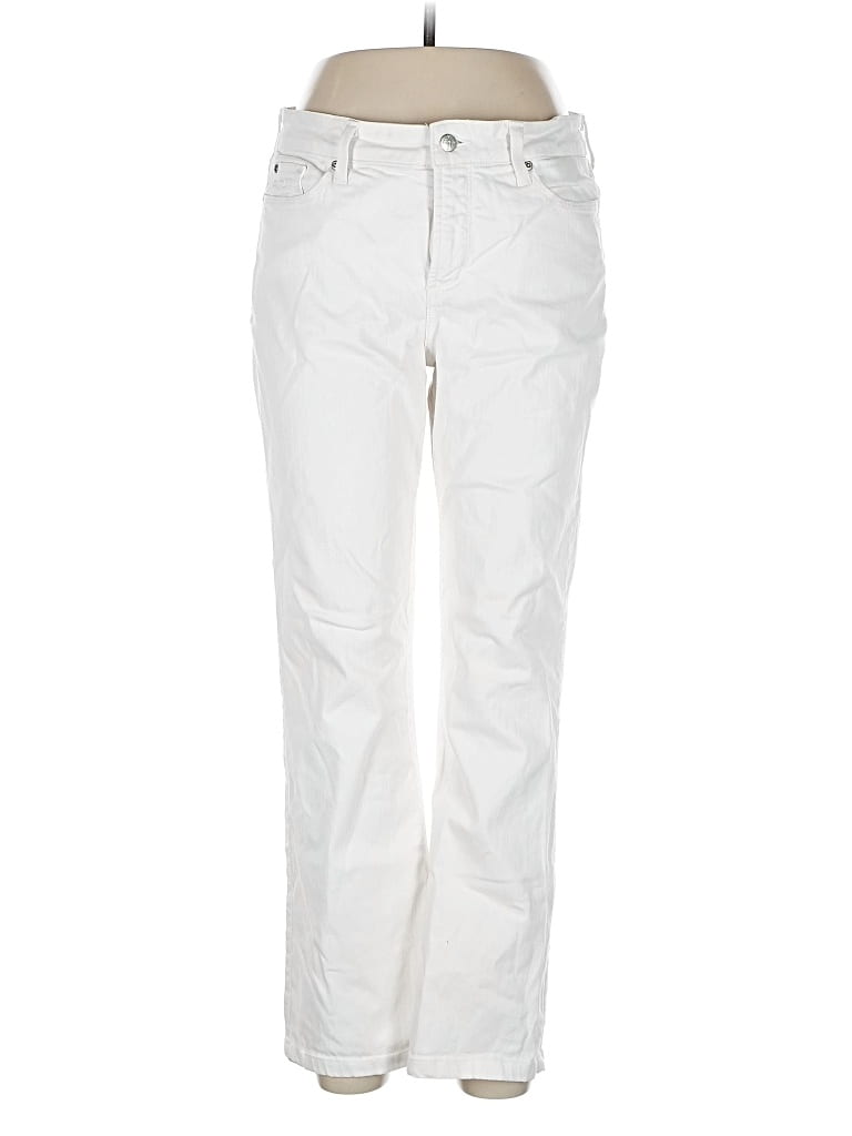 Pre-owned Nydj Jeans In White