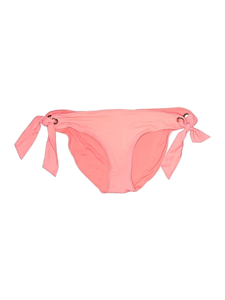 Pre-owned Victoria's Secret Pink Swimsuit Bottoms In Pink