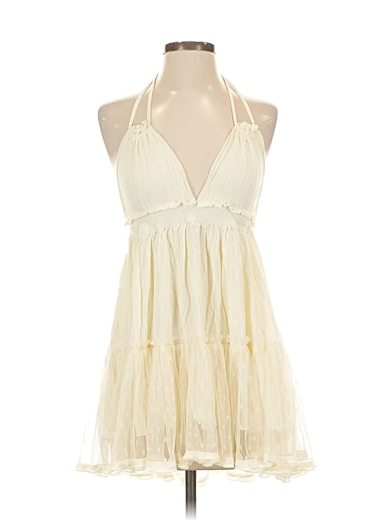 Pre-owned Shein Cocktail Dress In White