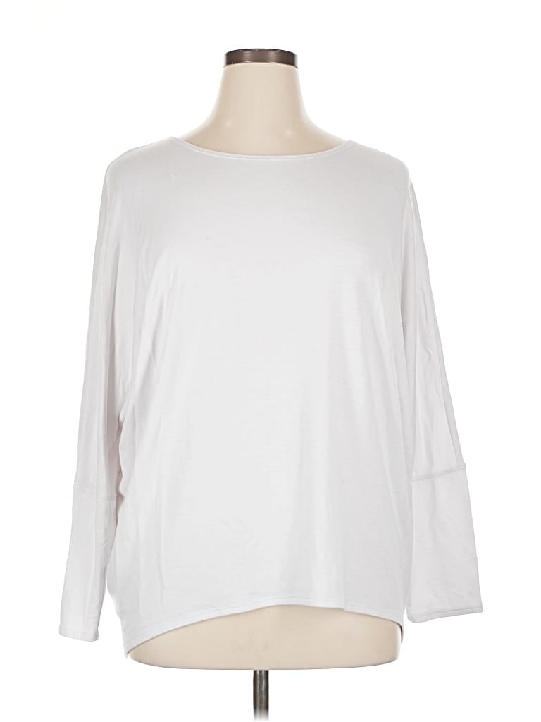 Pre-owned New Directions 3/4 Sleeve T-shirt In White