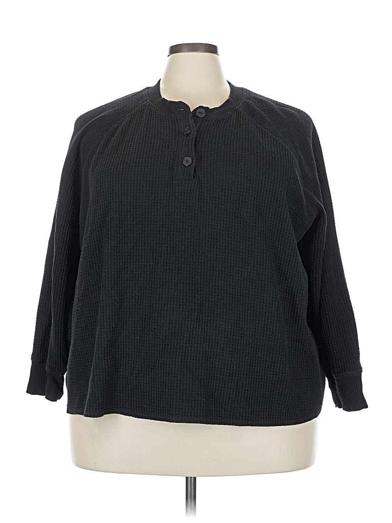 Pre-owned Old Navy Pullover Sweater In Black