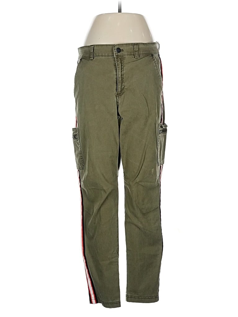 Pre-owned Athleta Cargo Pants In Green