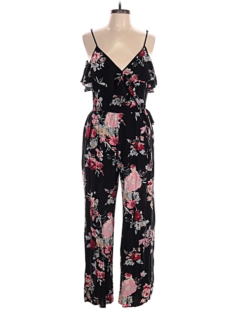 Pre-owned Xhilaration Jumpsuit In Black