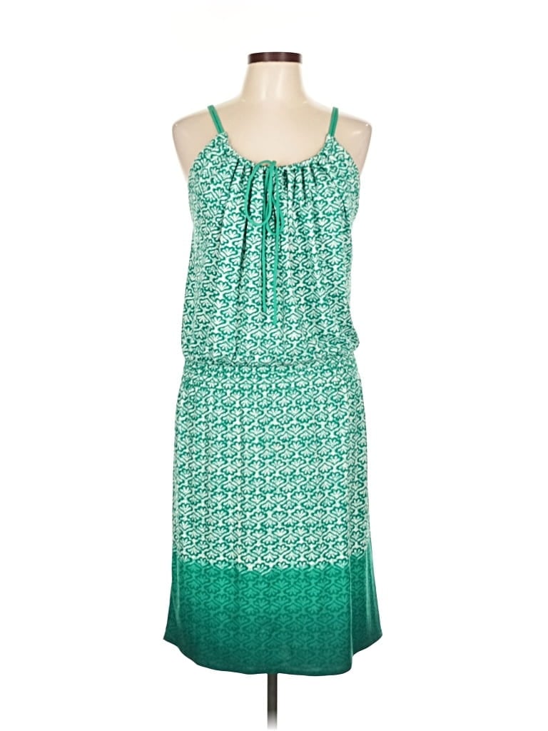 Pre-owned Max Studio Casual Dress In Green