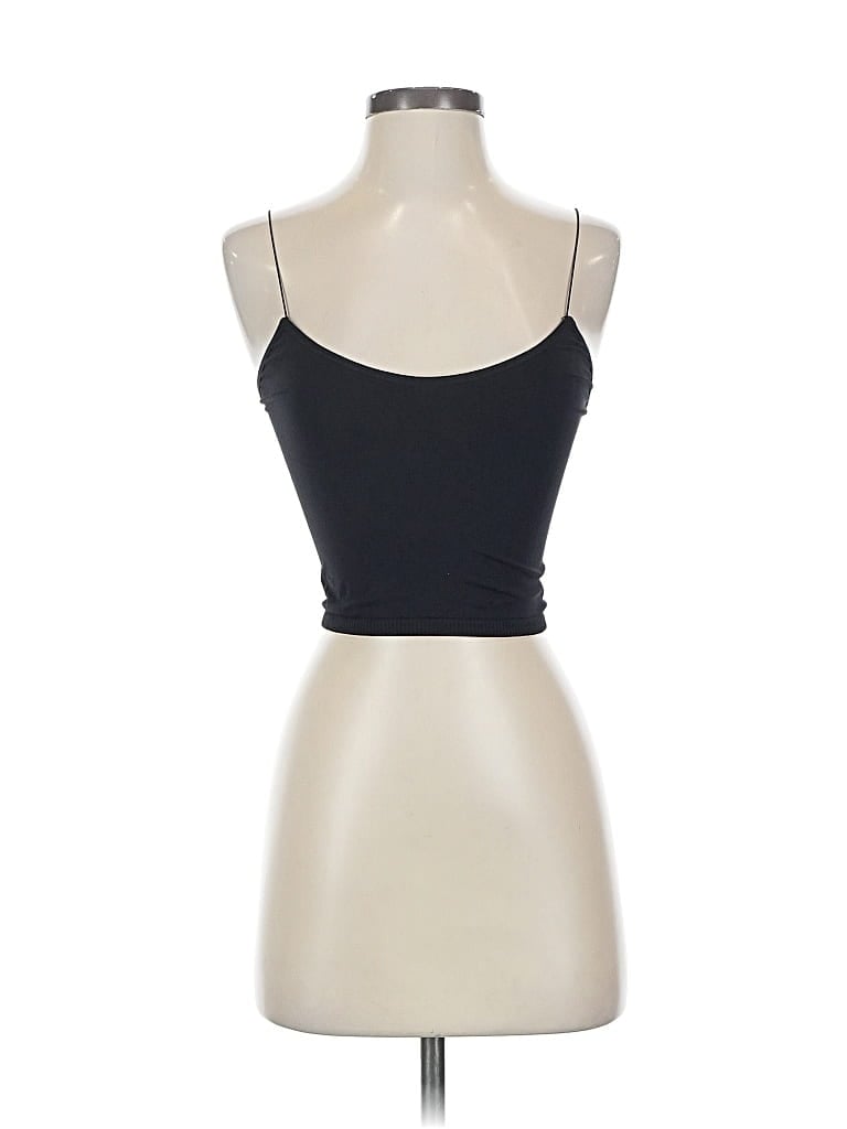 Pre-owned Intimately By Free People Sleeveless Top Black Sweetheart Neckline Tops