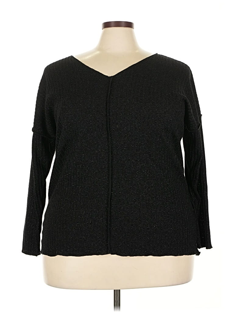 Pre-owned Chic Soul (chicsoul.com) Cardigan Sweater In Black