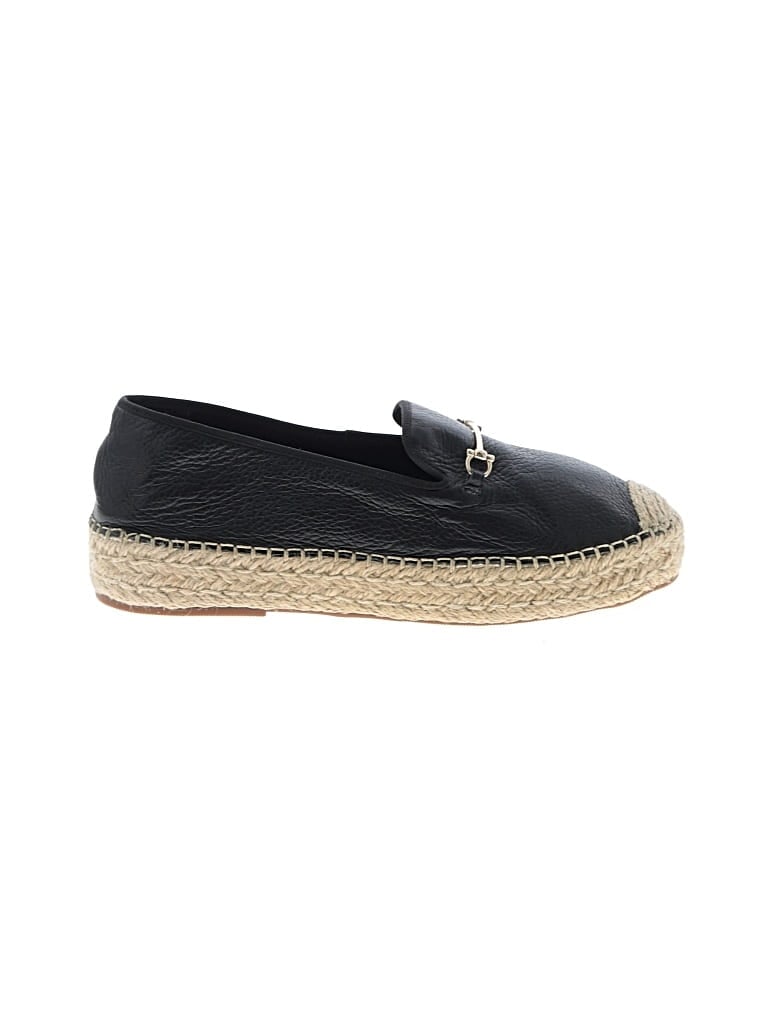 Pre-owned Steven By Steve Madden Flats In Black