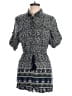 Olivaceous 100% Rayon Paisley Blue Romper Size L - photo 1