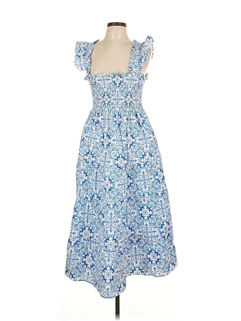 Pre-owned Hill House Casual Dress In Blue