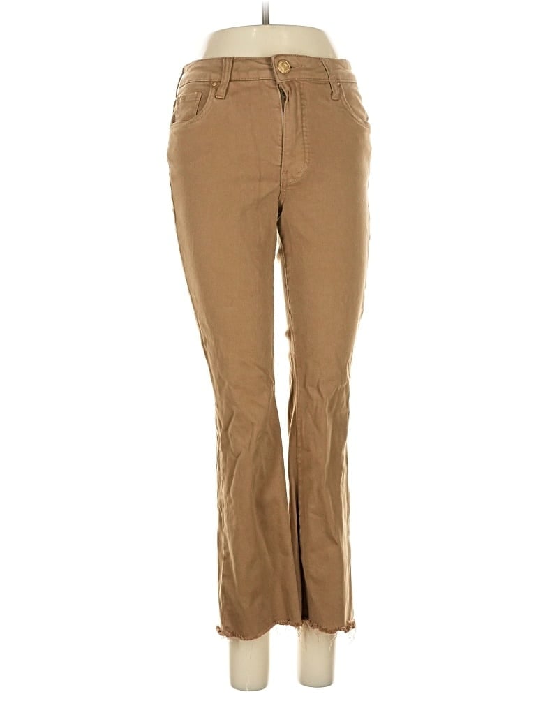 Pre-owned Kut From The Kloth Khaki Pant In Brown