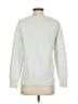 Banana Republic Solid Silver White Pullover Sweater Size S - photo 2
