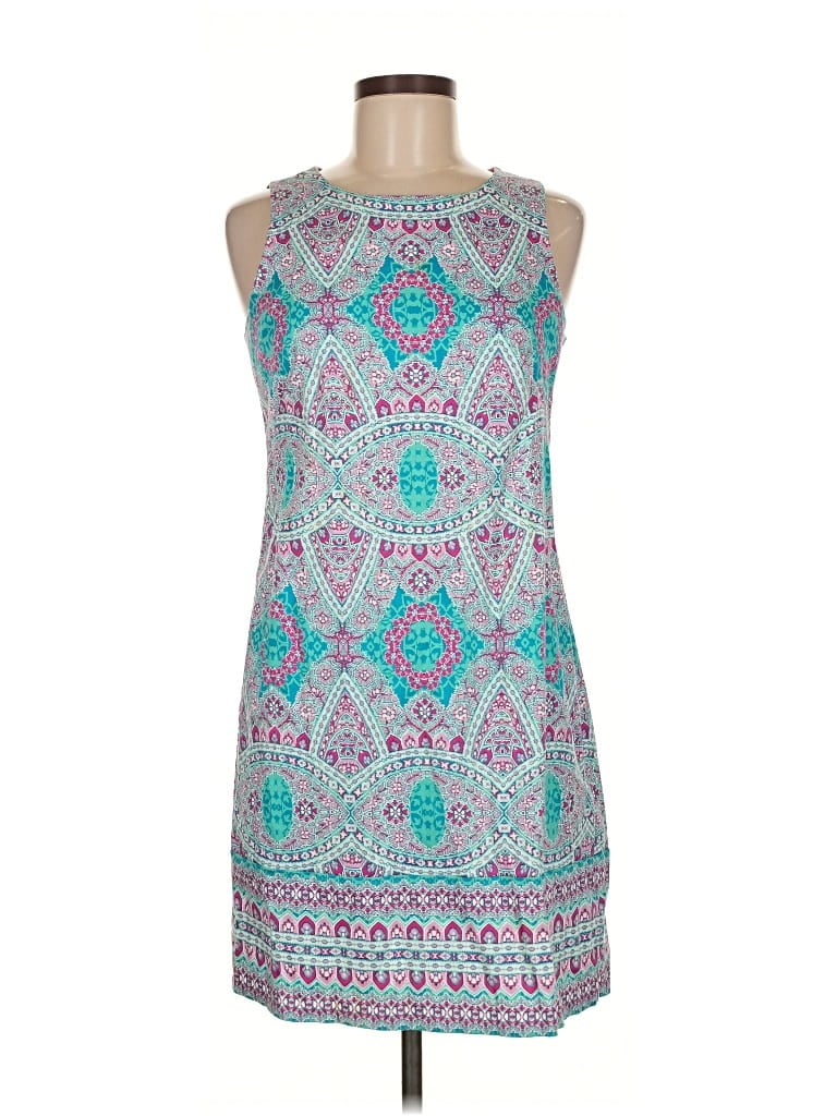 Pre-owned London Times Casual Dress In Blue