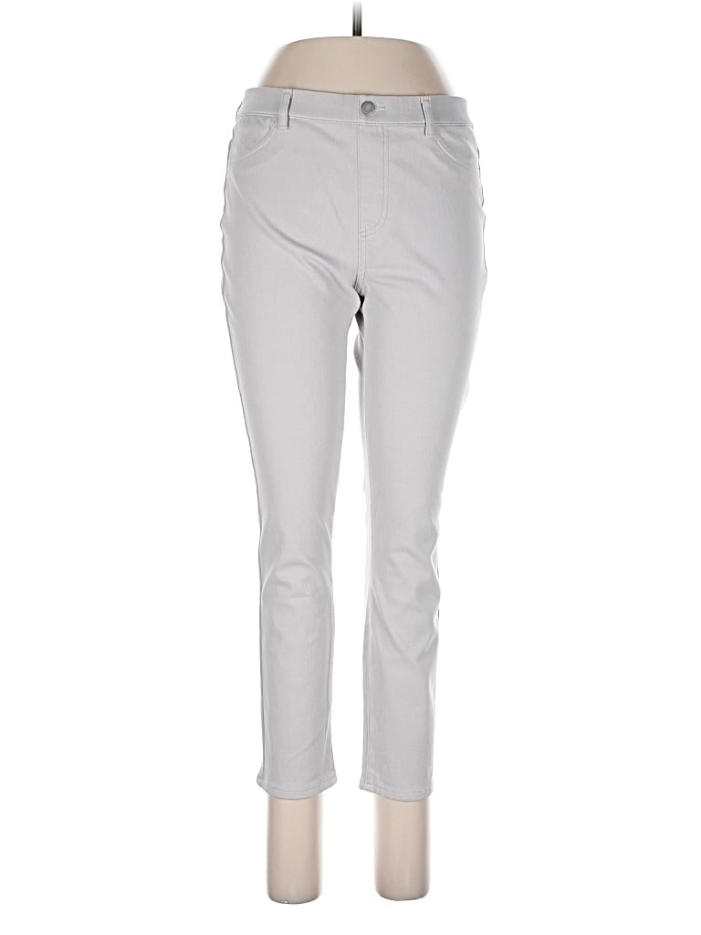 Pre-owned Uniqlo Casual Pants In Gray