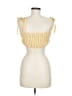Lulus Yellow Sleeveless Top Size M - photo 2