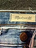 Madewell Hearts Blue Jeans Size 23 waist - photo 7