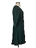 Express Solid Green Cocktail Dress Size S - photo 4