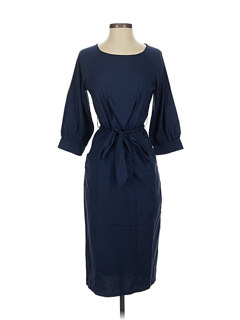 Pre-owned Fashion Casual Dress In Blue
