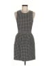 Topshop Houndstooth Black Cocktail Dress Size 6 - photo 1