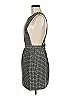 Topshop Houndstooth Black Cocktail Dress Size 6 - photo 5