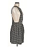 Topshop Houndstooth Black Cocktail Dress Size 6 - photo 4