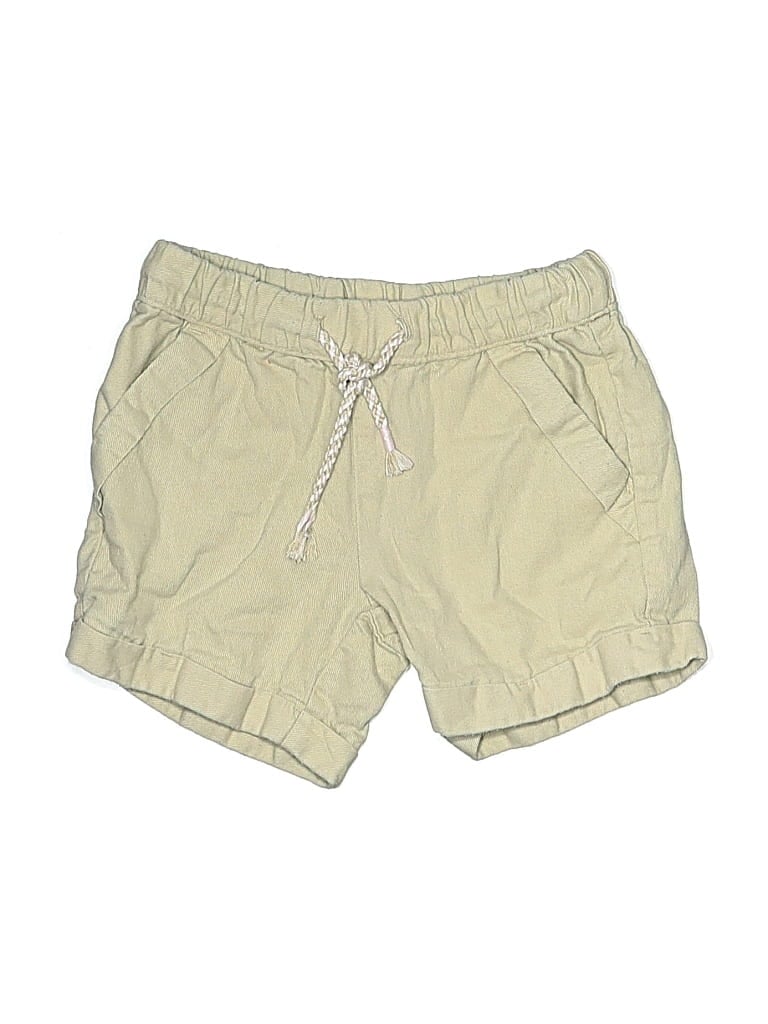 Pre-owned Wonder Nation Kids' Khaki Shorts In Brown