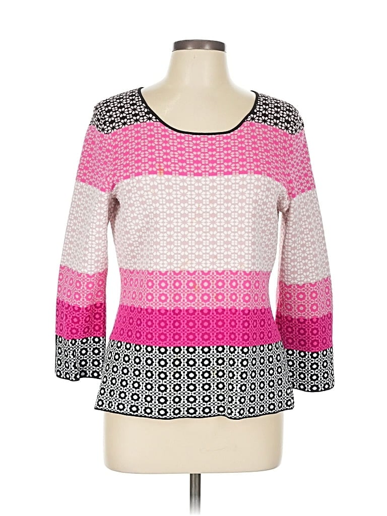 Pre-owned Etcetera Pullover Sweater In Pink