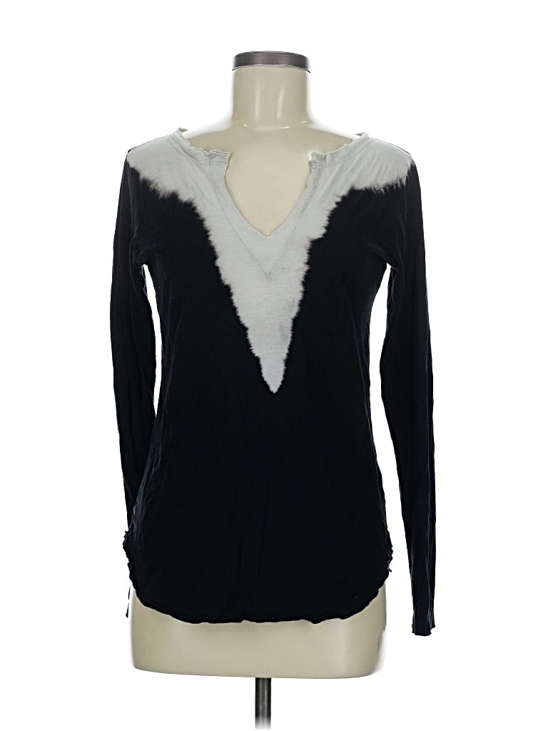 Pre-owned Lna Long Sleeve T-shirt In Black