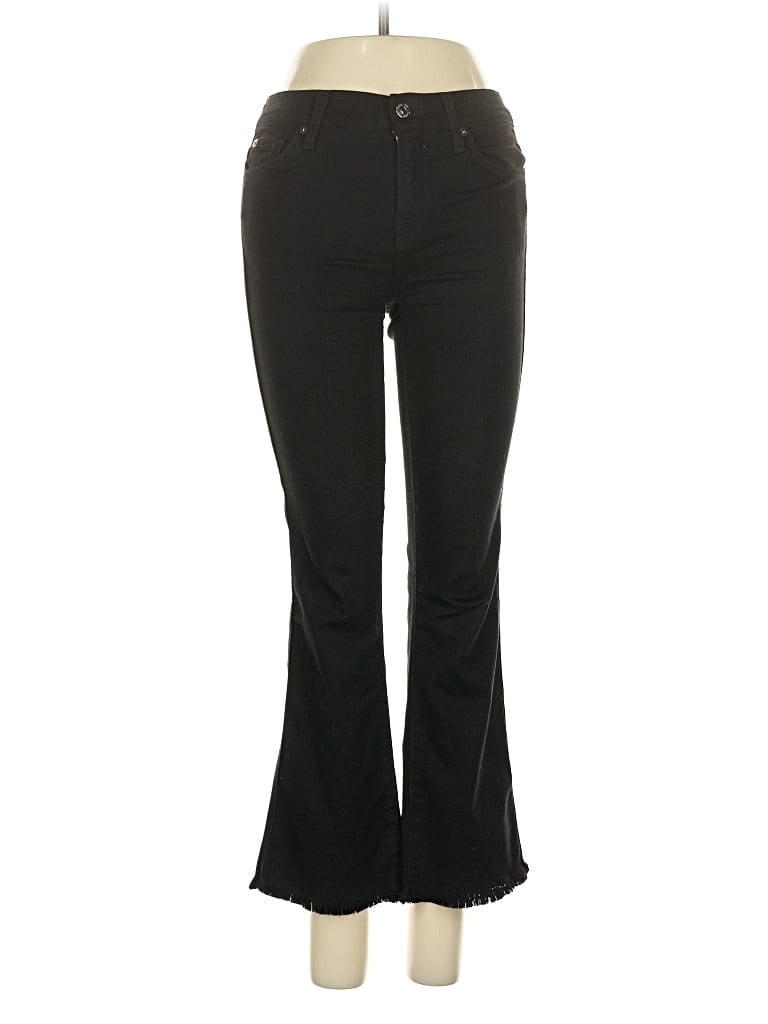 Pre-owned 7 For All Mankind Jeans In Black