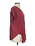 Alya Burgundy Short Sleeve Top Size S - photo 4