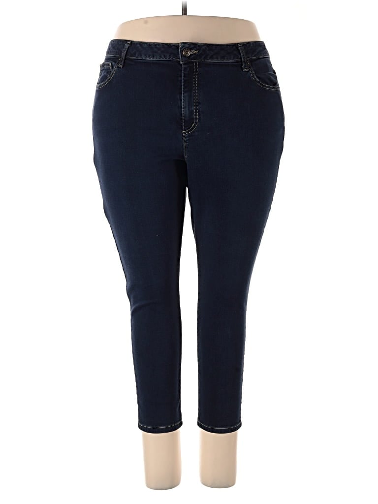 Pre-owned Michael Kors Jeggings In Blue