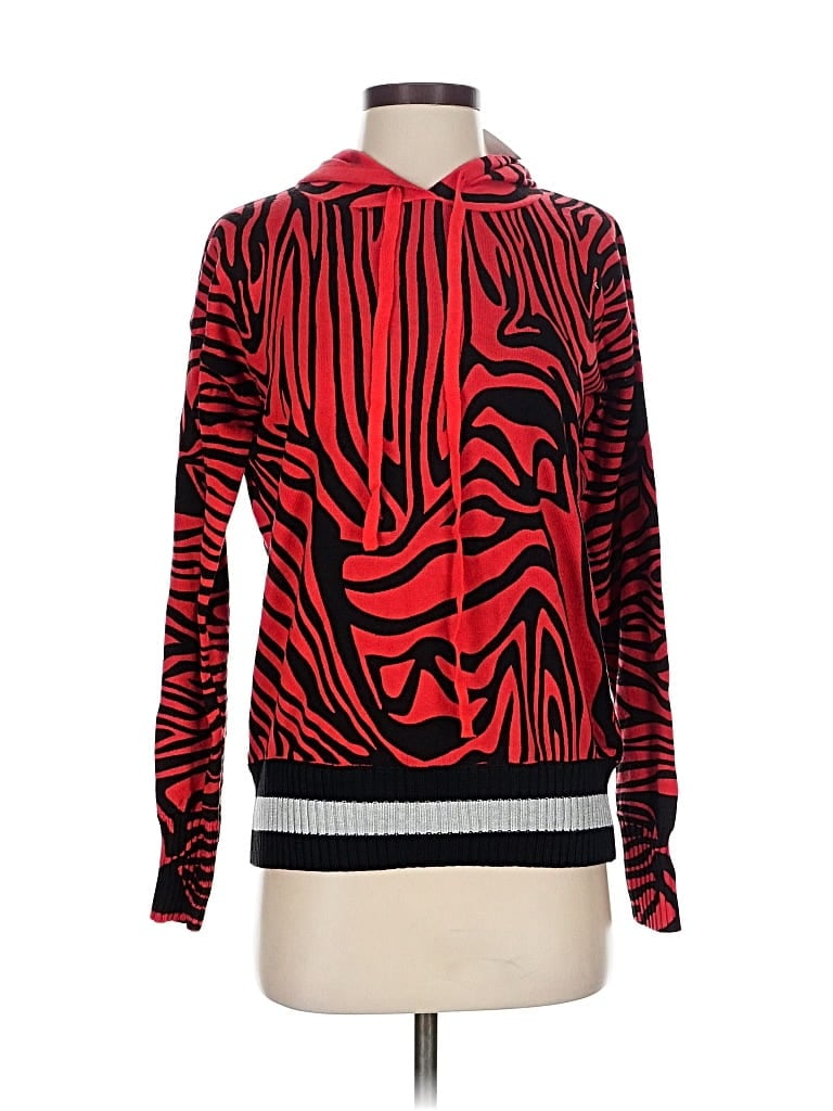 Central Park West Pullover Sweater In Red