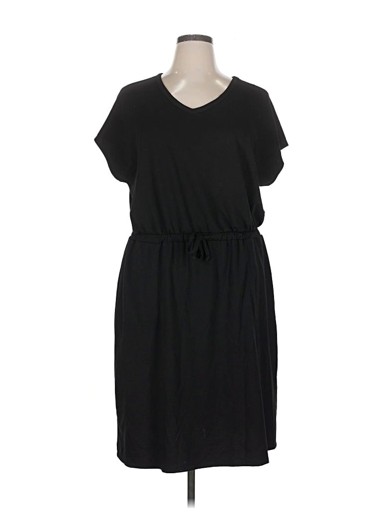 Pre-owned 32 Degrees Casual Dress In Black