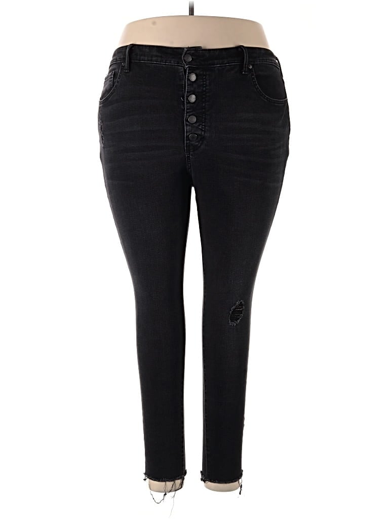 Pre-owned Time And Tru Jeans In Black