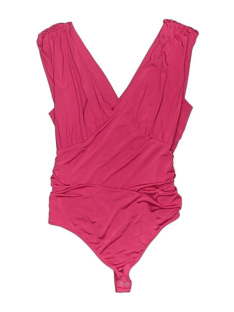 Pre-owned Express Bodysuit In Pink