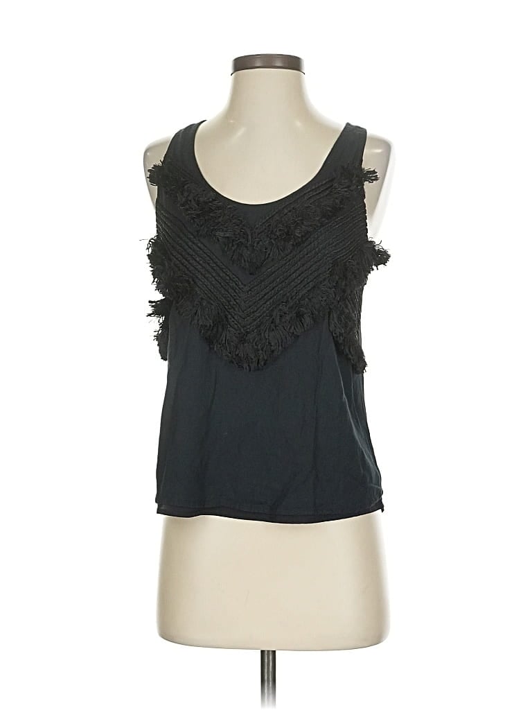 Pre-owned Mara Hoffman Sleeveless Blouse In Black