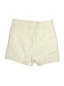 Paul Smith 100% Cotton Solid Ivory Khaki Shorts Size EU (IT) 40 / US 4 - photo 2