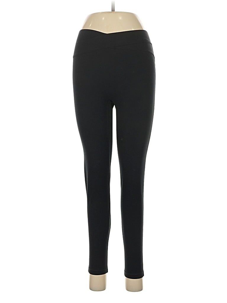 Pre-owned Le Ore Active Pants In Black