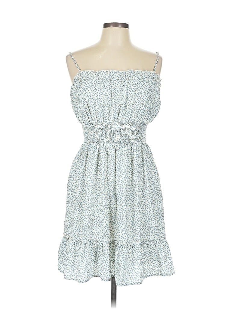 Pre-owned Paper Crane Casual Dress In Blue