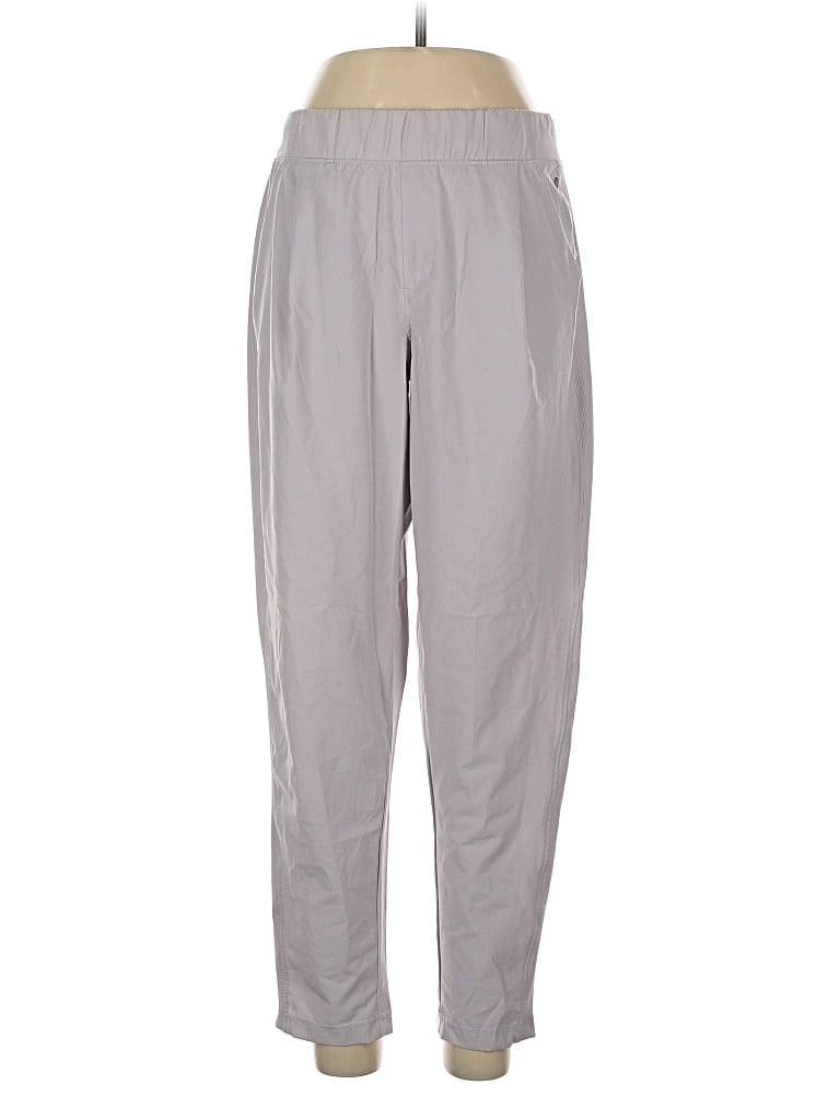 Pre-owned Apana Casual Pants In Gray