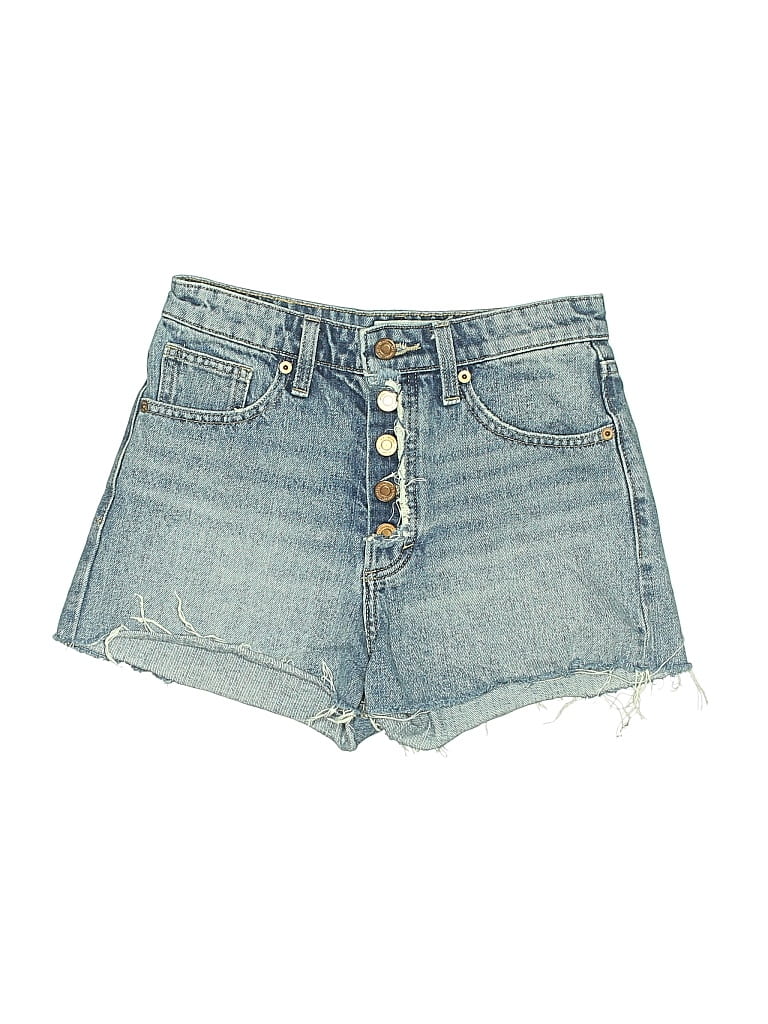 Pre-owned Lucky Brand Denim Shorts In Blue
