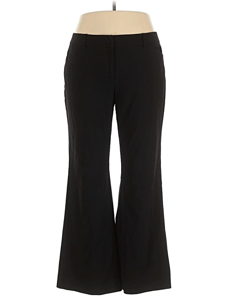 Pre-owned New York And Company Dress Pants In Black