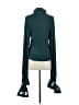 Self-Portrait Teal Long Sleeve Blouse Size 4 - photo 2