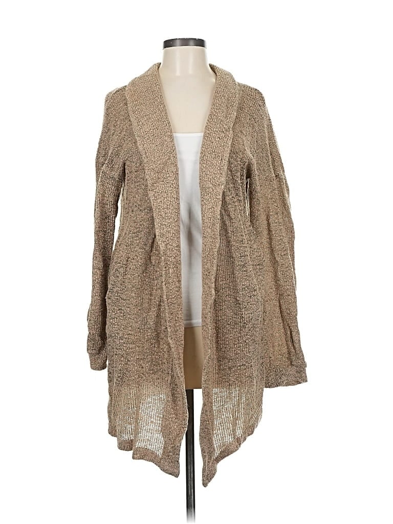 Pre-owned Out From Under Cardigan Sweater In Brown