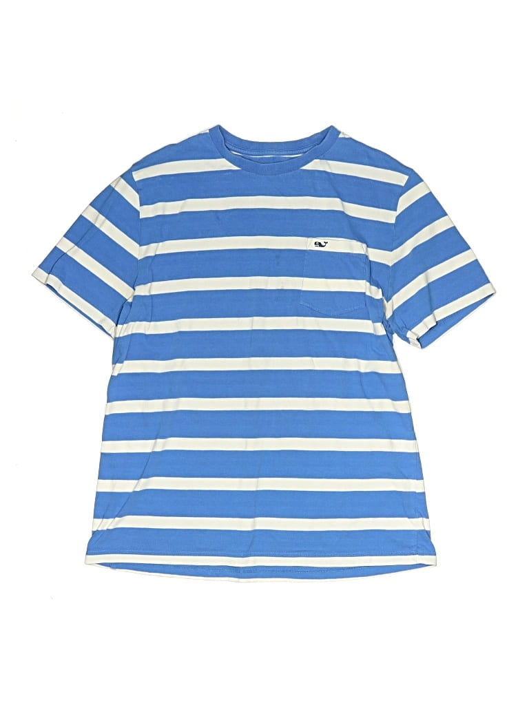 Pre-owned Vineyard Vines Kids' Short Sleeve T-shirt In Blue
