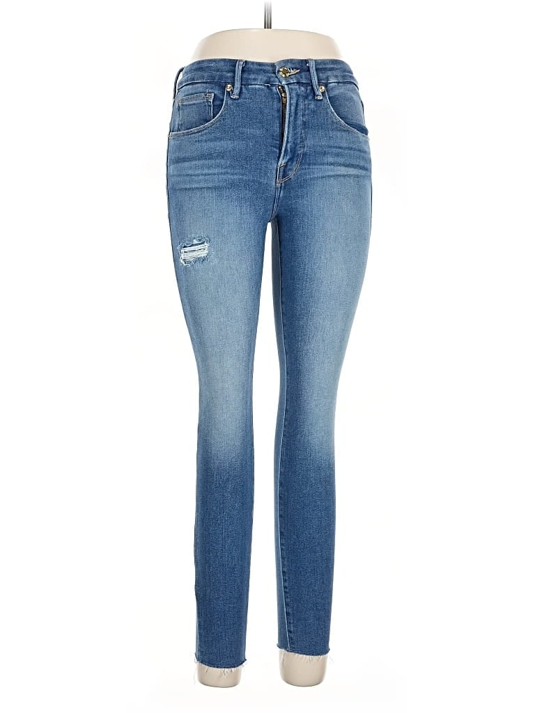 Pre-owned Good American Jeans In Blue