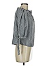 Love Notes 100% Polyester Gray 3/4 Sleeve Blouse Size M - photo 4