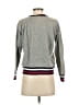 Joie 100% Cotton Color Block Gray Pullover Sweater Size S - photo 2