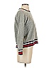 Joie 100% Cotton Color Block Gray Pullover Sweater Size S - photo 4